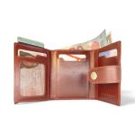 Men's Leather RFID Wallet with Aluminium Card Holder Ejection Function - Image 9