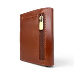 Men's Leather RFID Wallet with Aluminium Card Holder Ejection Function - Image 2