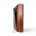 Men's Leather RFID Wallet with Aluminium Card Holder Ejection Function - Image 3